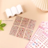 اللصق الأظافر على حاجب الطفل مع موضة وحيدة الوشم ضد الماء على جبهته Item Picture